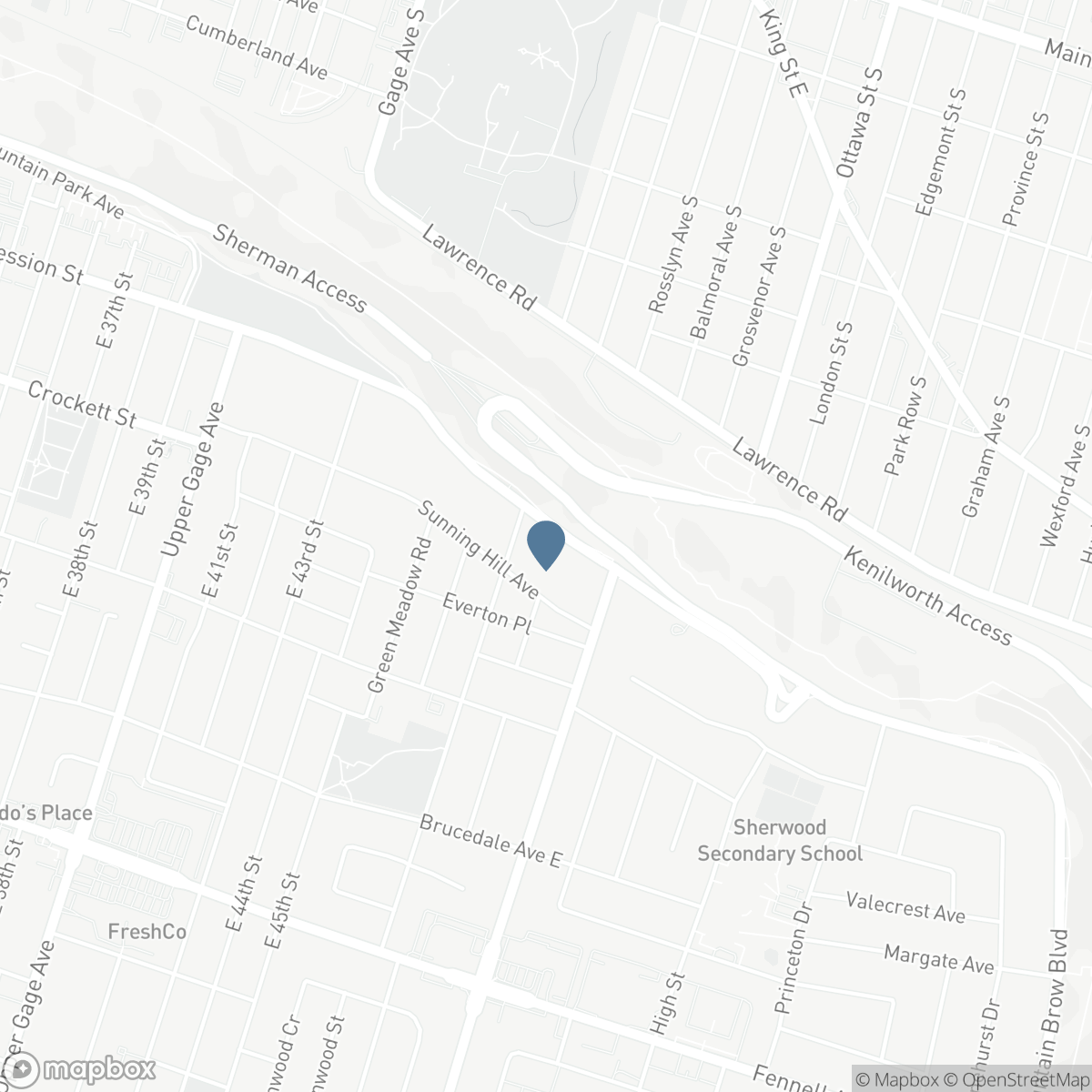 60 MOUNTAIN BROW Boulevard, Hamilton, Ontario L8T 1A4